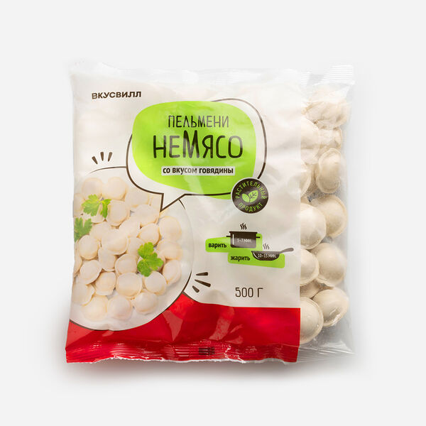 Пельмени со вкусом говядины ТМ Не мясо