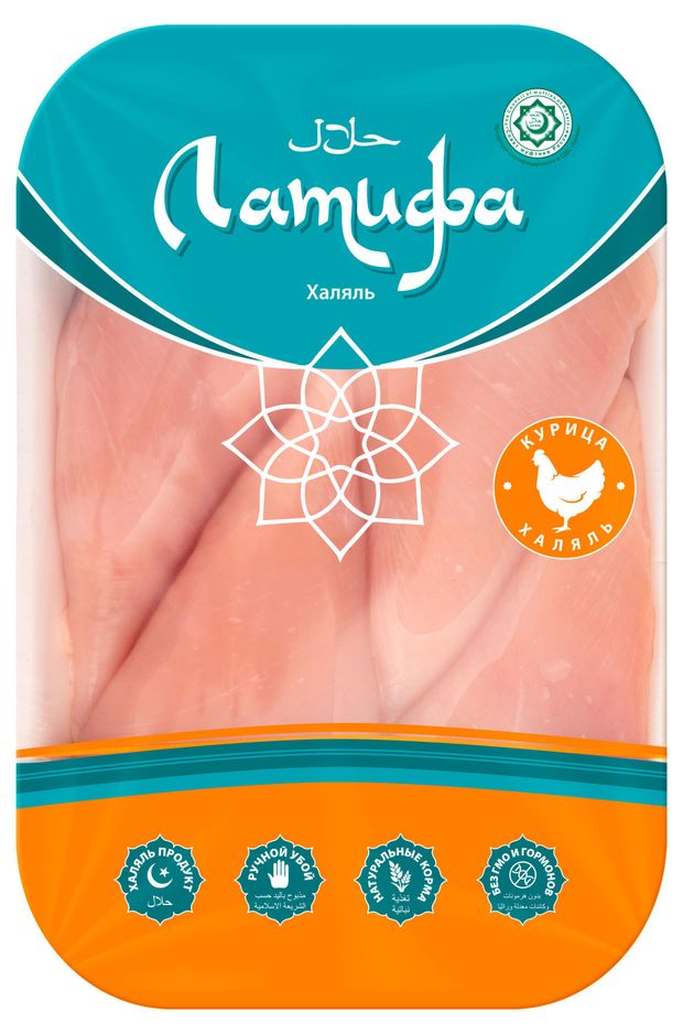 

Филе цыпленка-бройлера Латифа Халяль без кожи, вес
