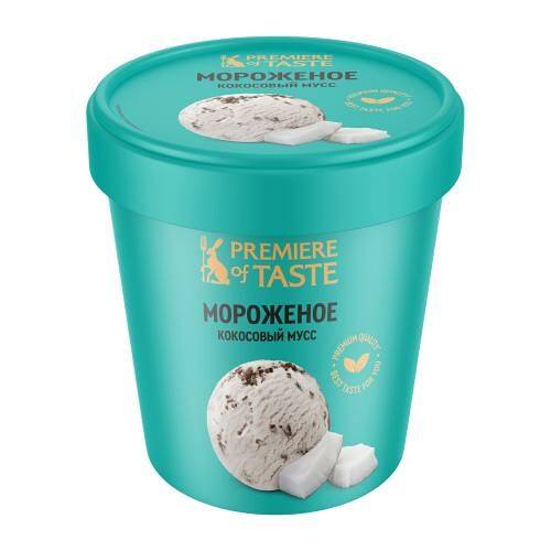 Мороженое Premiere Of Taste Кокосовый мусс 330 г