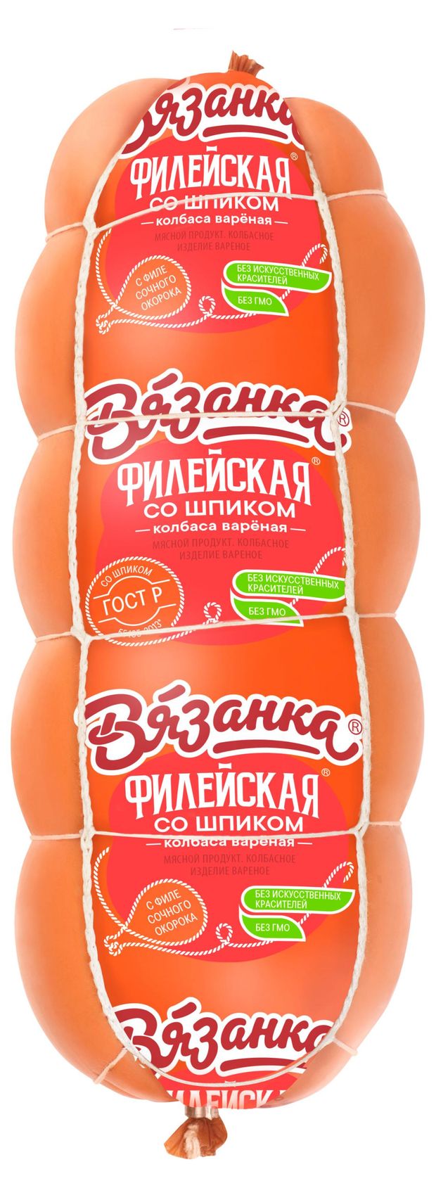 

Колбаса вареная Вязанка со шпиком 500 г