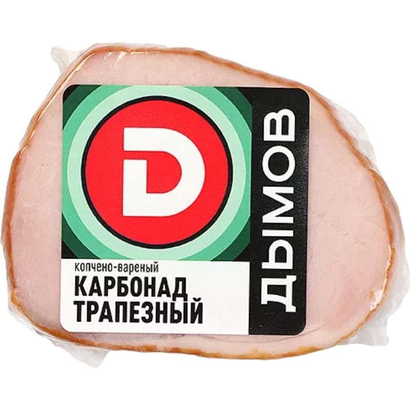 

Карбонад Дымов Трапезный варено-копченый 300 г