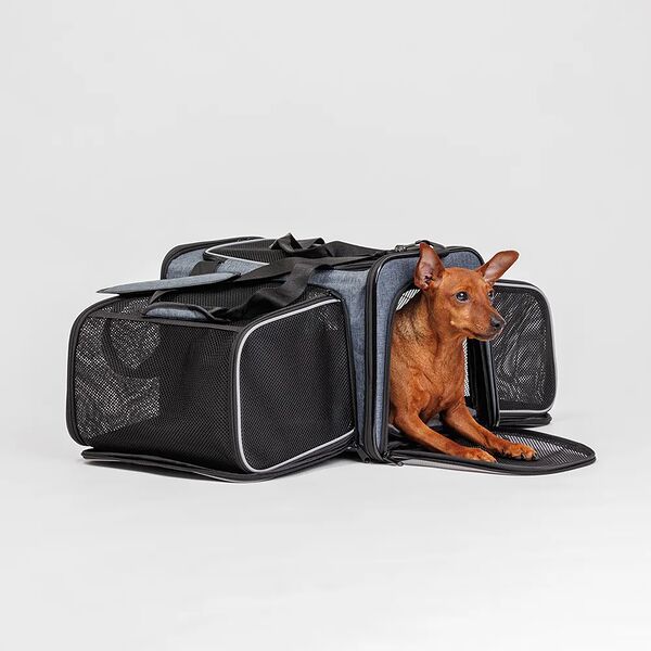 Сумка-переноска (4 в 1) для собак и кошек мелкого размера, 45x28x28 см