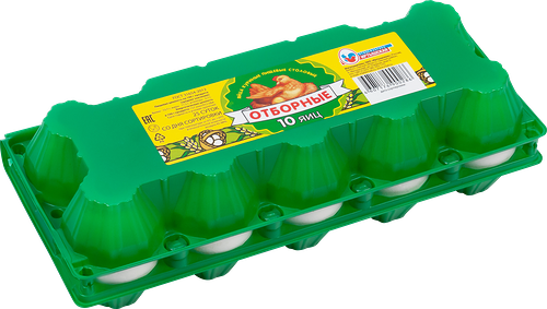 Иртышская Яйцо куриное Столовое С0, 10 шт 700 г