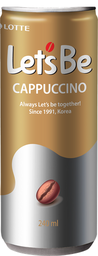 

Напиток кофейный Lotte Let’s Be капучино 240 мл