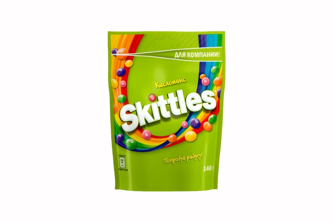 

Жевательные конфеты Skittles Кисломикс 140 г