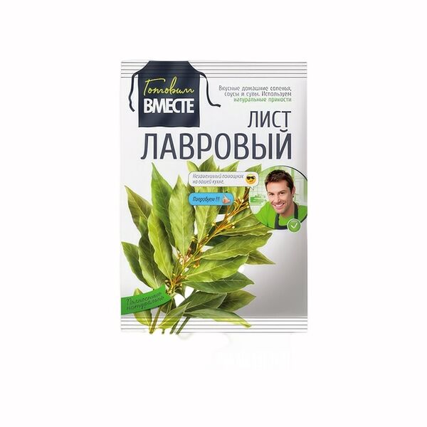 Лавровый лист Готовим вместе сушеный 15г
