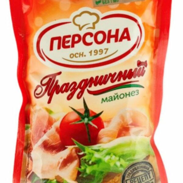 Майонез Персона Праздничный классический 50%, саше 150 мл