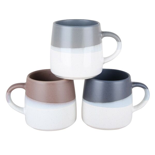 Кружка Глазурь, 380 мл, керамика, в ассортименте