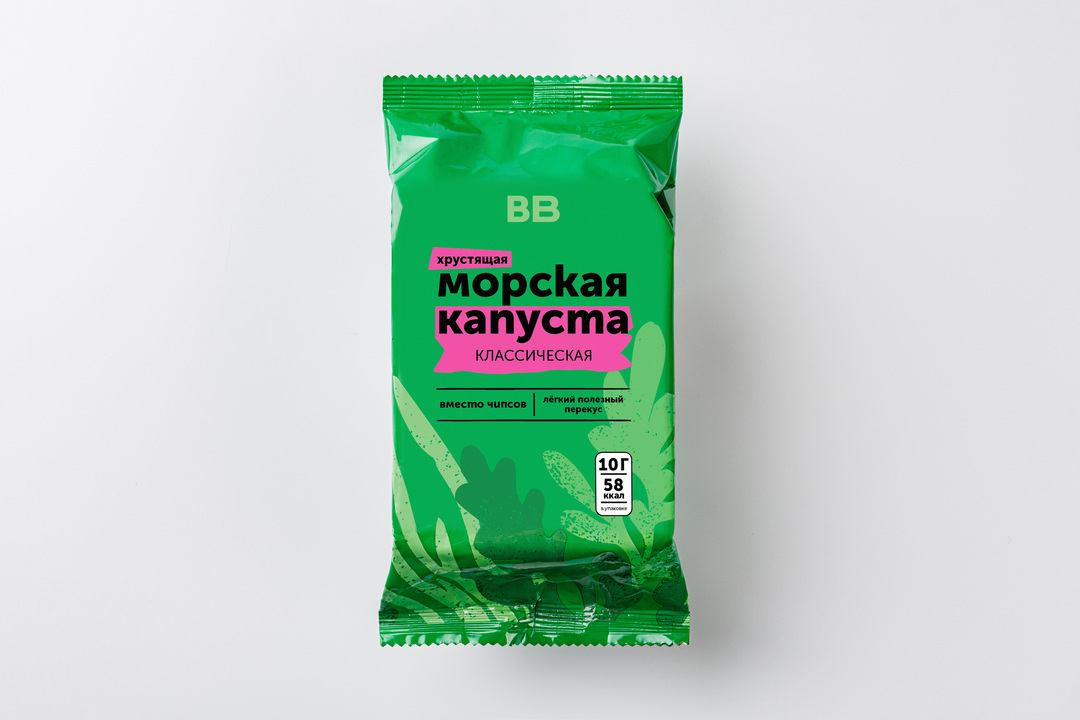 

Морская капуста хрустящая классическая, 10 г