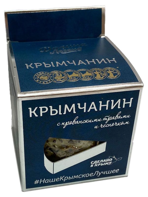 

Сыр Долина легенд Крымчанин с крымскими травами и чесноком 50% без змж 170 г