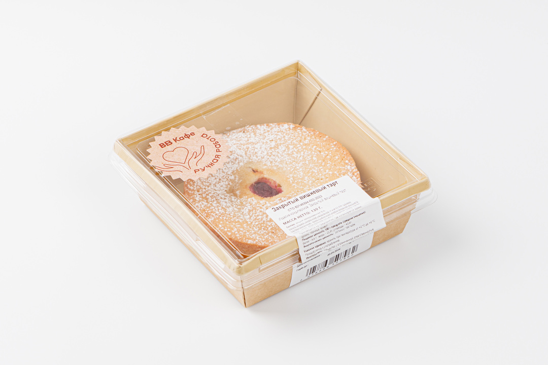 

Закрытый вишневый тарт, кафе