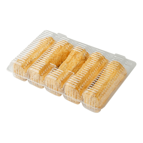 Пирожное заварное Новокузнецкая КФ Эклер со сливками и вареной сгущенкой, 225г