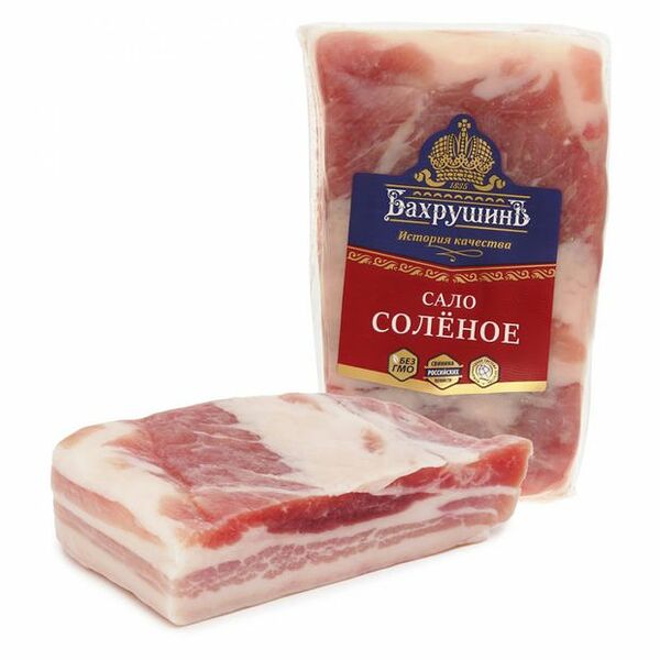 Сало соленое БахрушинЪ