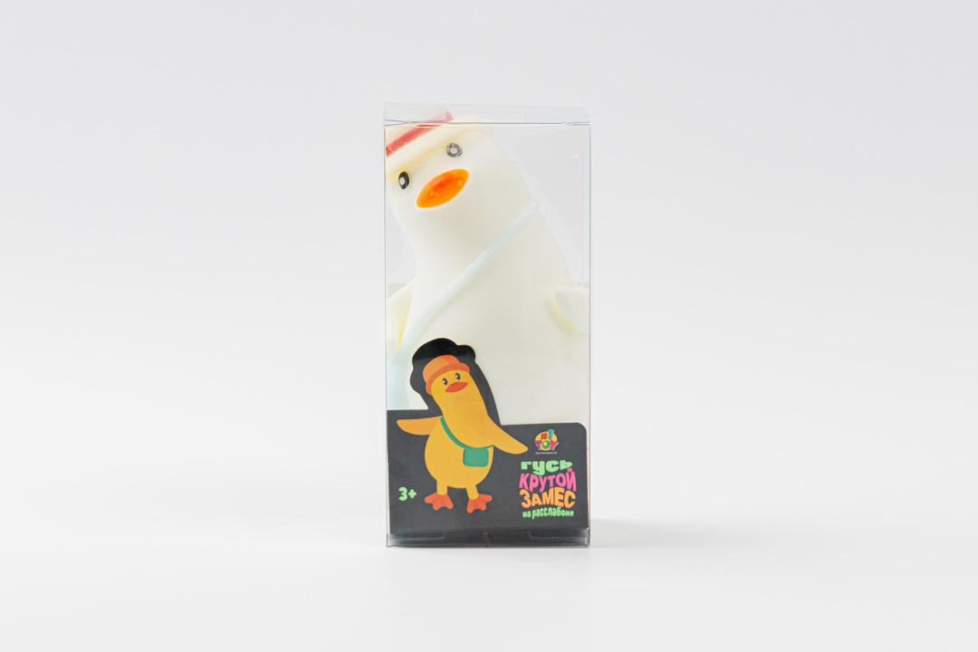 

Игрушка 1Toy Крутой замес Гусь на расслабоне Жмяка в ассортименте, 1 шт.