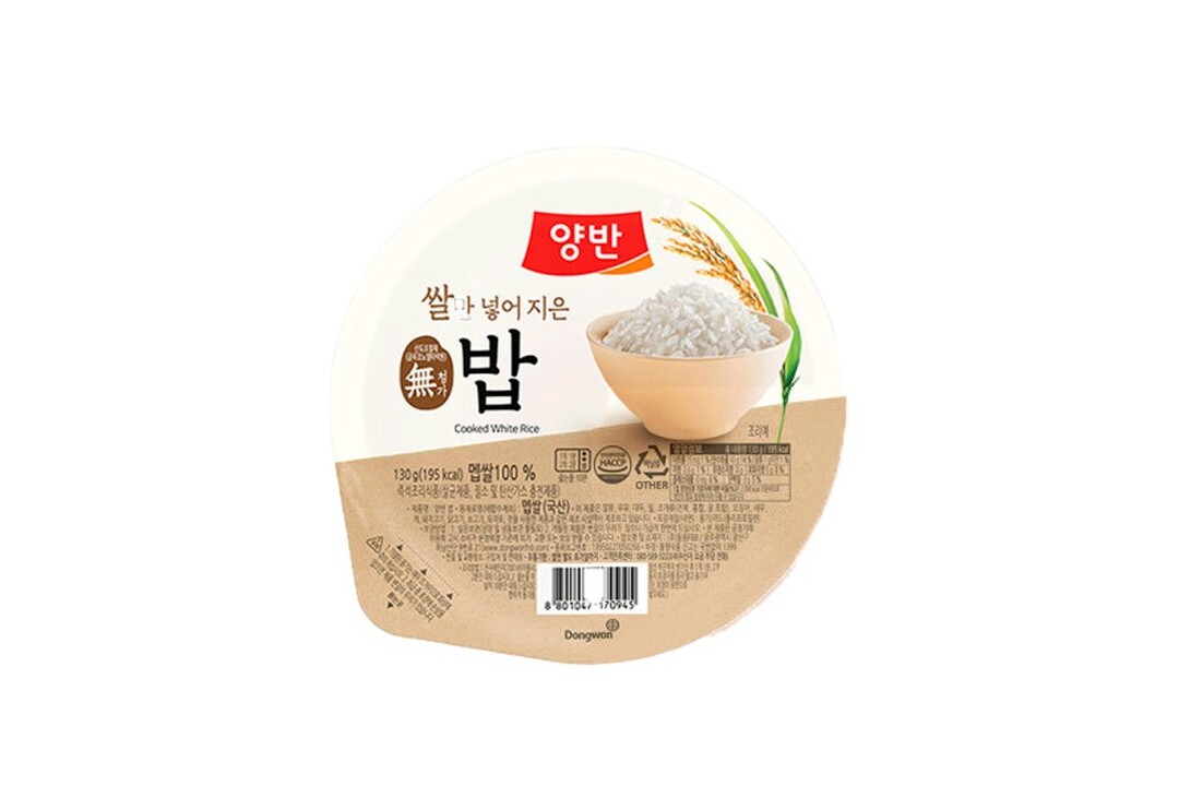 

Рис быстрого приготовления Dongwon белый 130 г