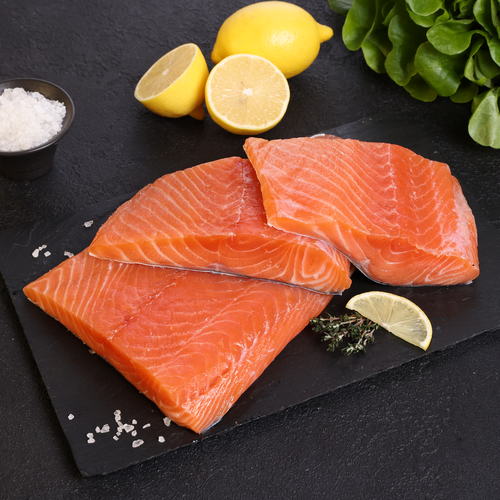 

Лосось слабосоленый Лента Fresh филе весовой