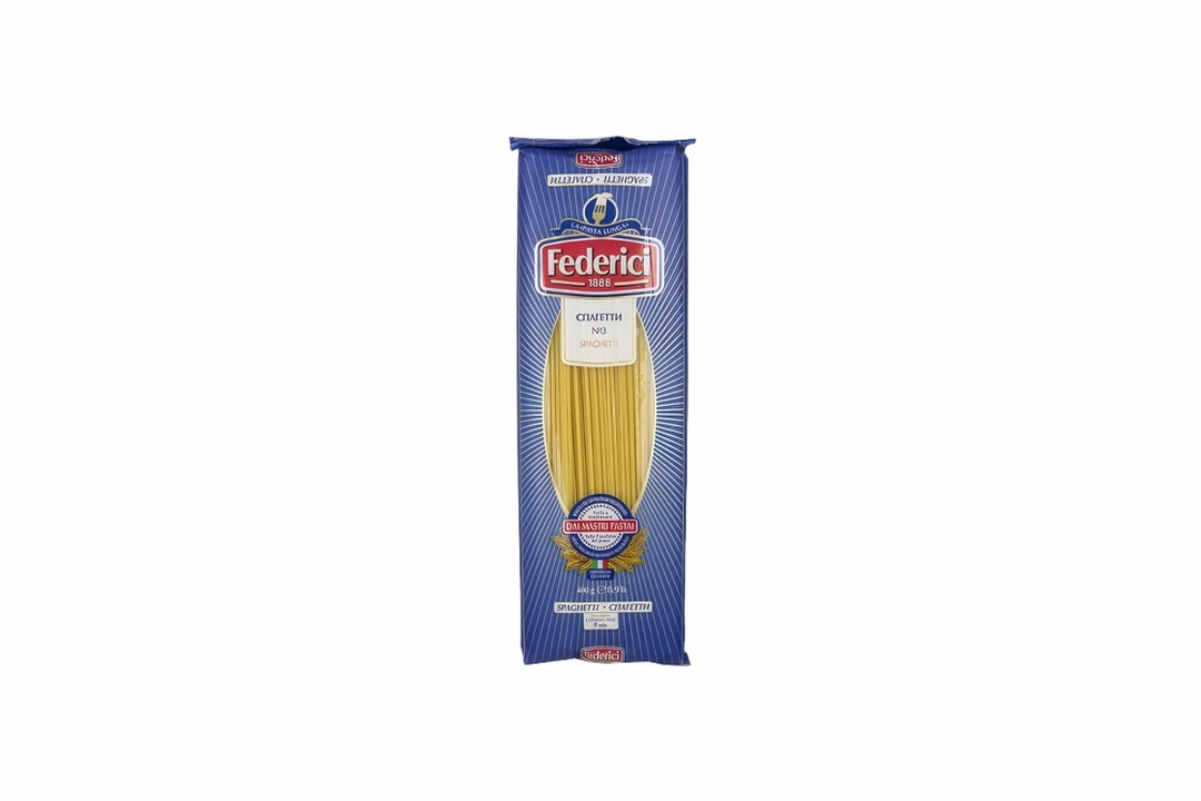 

Макароны Federici изделия спагетти №3 Spaghetti 400 г