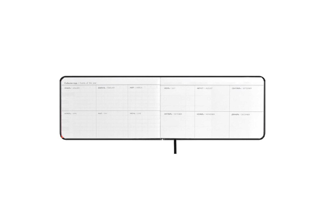 

Еженедельник недатированный Escalada 15x9 см черный, 80 л