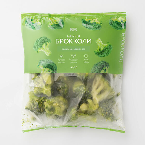 Капуста брокколи, свежезамороженная(Продукт замороженный)