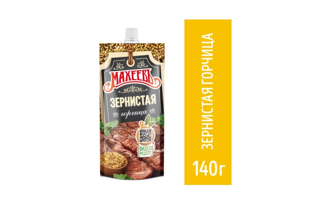 

Горчица Махеевъ Зернистая 140 г