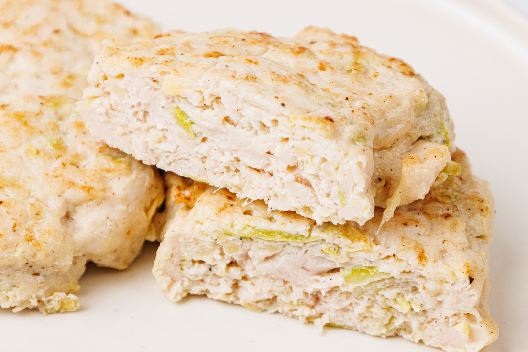 

Оладьи куриные с кабачком, 130 г