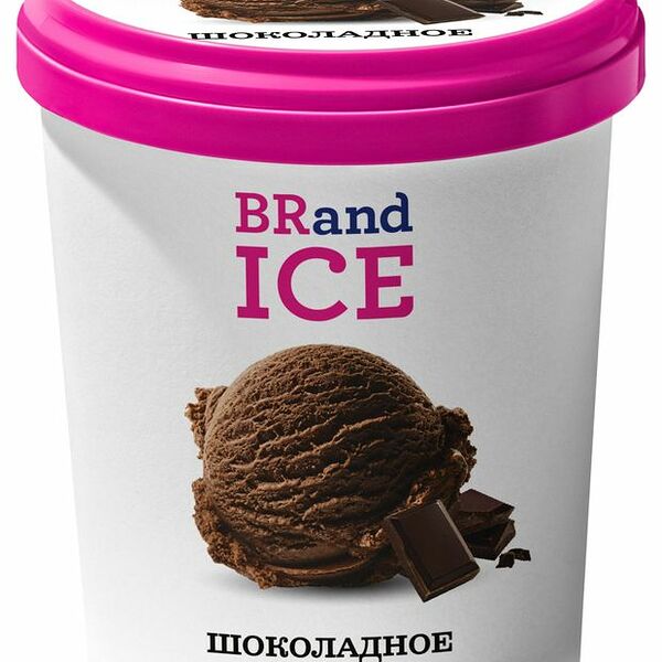 Мороженое BRandICE Шоколадное 10% 550 г