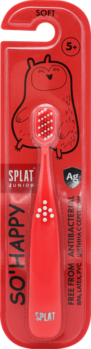 

Зубная щетка с ионами серебра детская Splat Junior с 5 лет в ассортименте 1 шт.