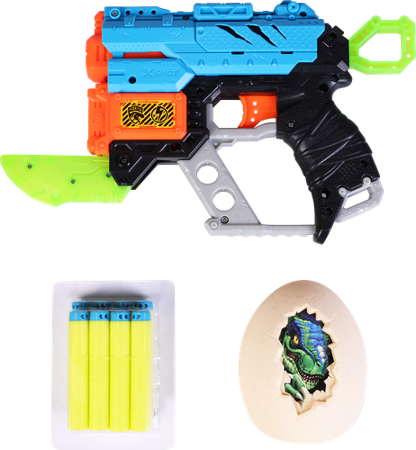 

Бластер X-Shot Dino Attack-Extinct с мягкими снарядами