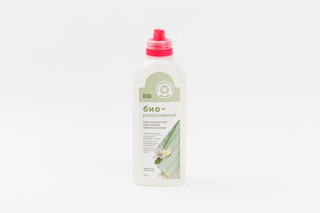 

Гель-концентрат ВкусВилл для стирки цветного белья 1 л