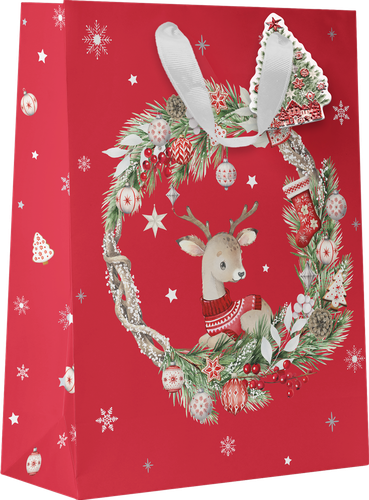 

Пакет подарочный Пакетико Сканди премиум 31.5 х 25.5 х 11 см дизайн в ассортименте