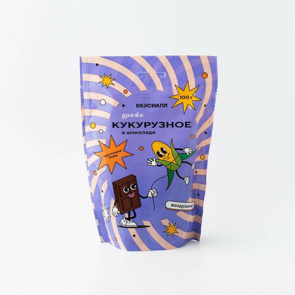 Драже кукурузное в шоколаде