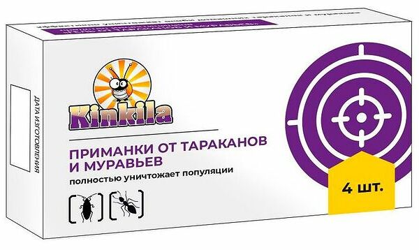 Приманка от тараканов -  диск ТМ Кинкила