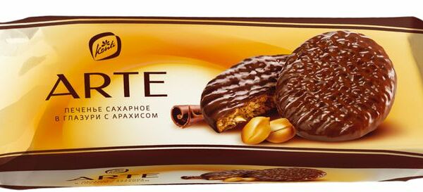 Печенье Konti Арте сахарное 180 г
