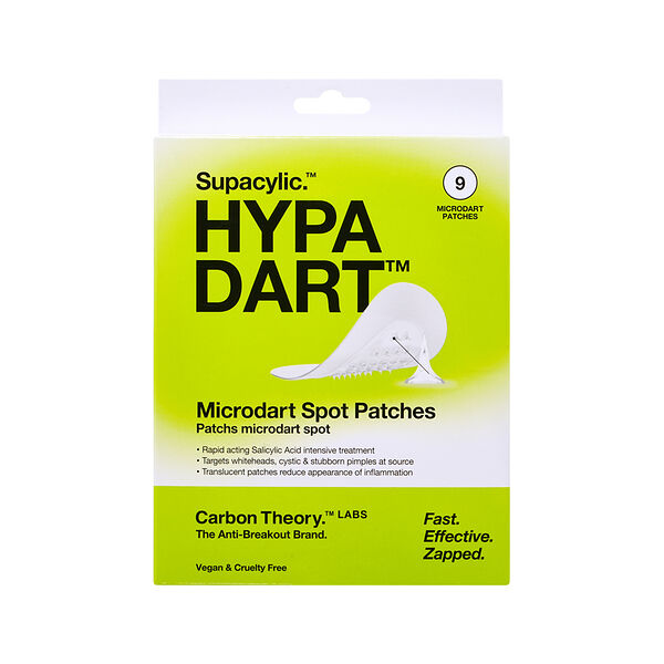 Набор точечных пластырей для лица Carbon Theory Supacylic с технологией Microdart 9 шт