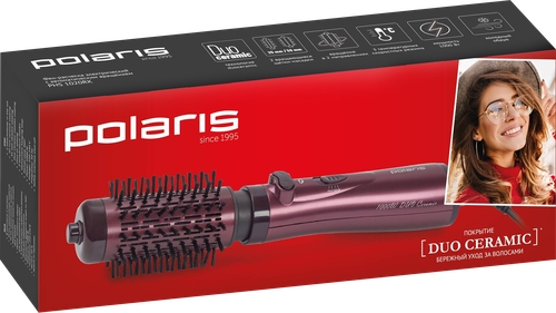 

Фен-щетка POLARIS д/моделир., 3 температурно скоростных режима