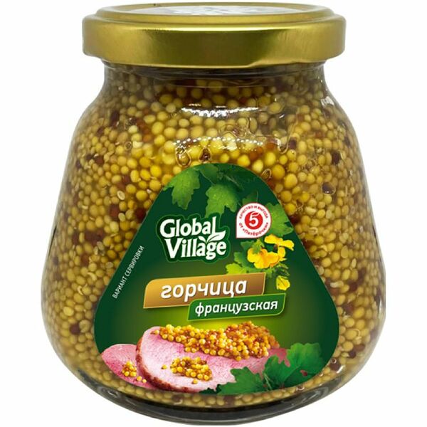 Горчица Global Village Французская 270 г