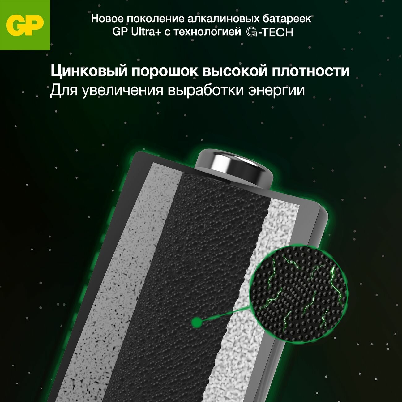 

Батарея GP Ultra Plus ААА, 4 штуки