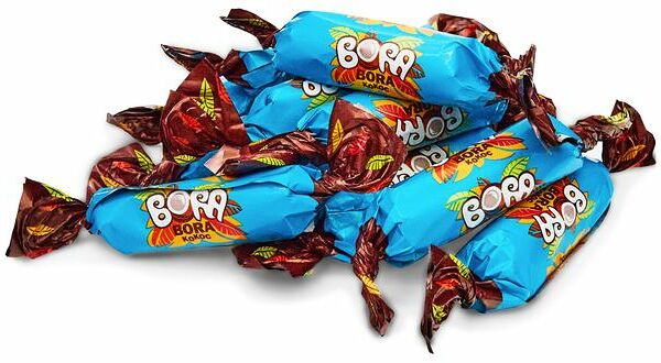 Конфеты BORA-BORA Кокос глазированные