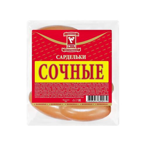

Сардельки Губкинский мясокомбинат Сочные 400 г