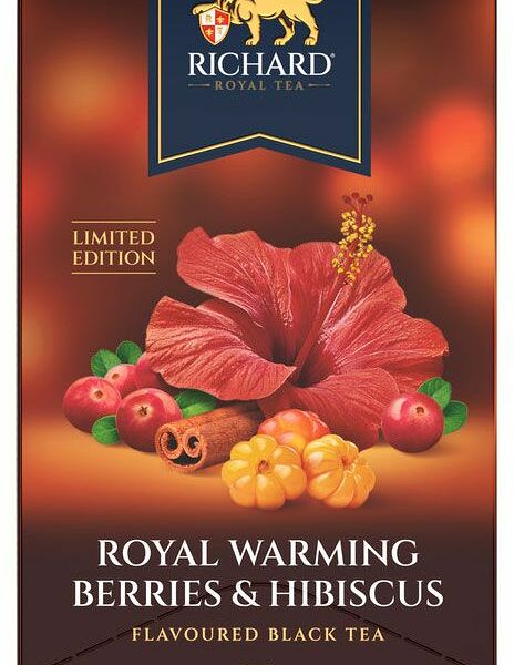 Чай черный Richard Royal Warming Berries & Hibiscus 42.5 г