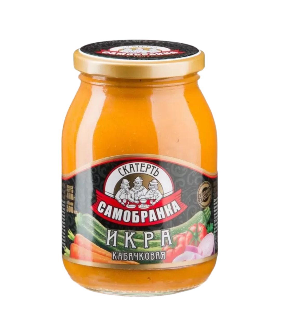 

Икра кабачковая Скатерть-Самобранка 480 г