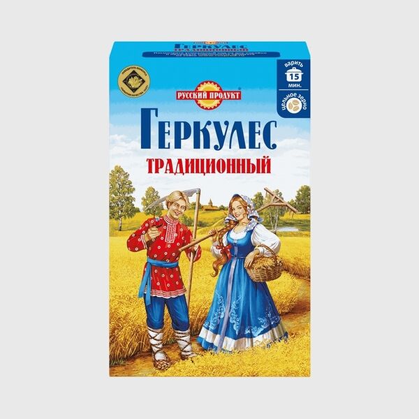 Хлопья овсяные Русский продукт Геркулес Традиционный 500г