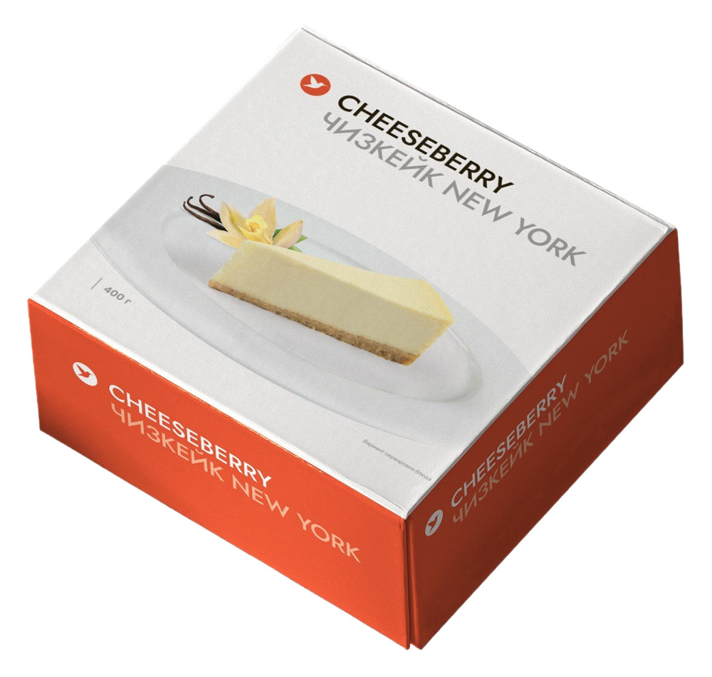 

Чизкейк Cheeseberry New York замороженный 400 г