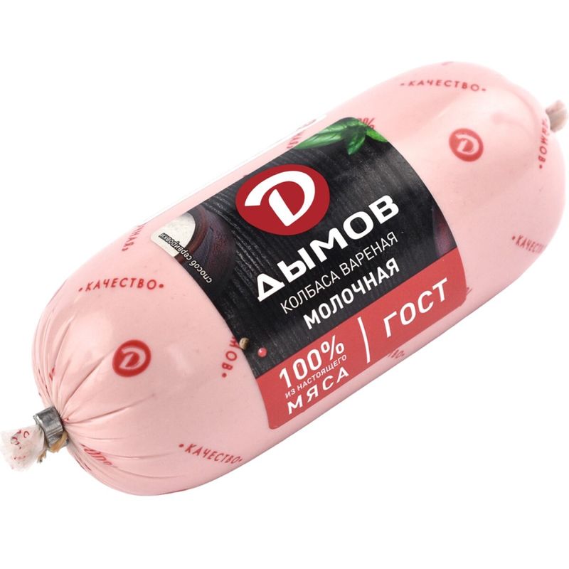 

Колбаса вареная Дымов Молочная 450 г
