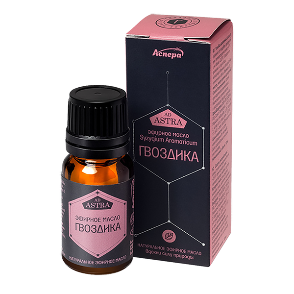 Масло эфирное Аспера гвоздика 10 мл 
