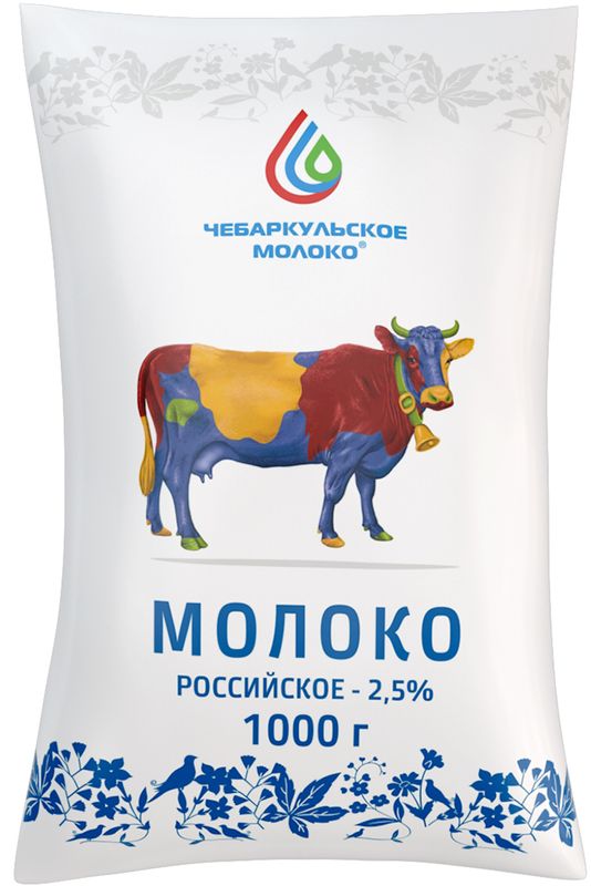 

Молоко Чебаркульское Молоко пастеризованное 2.5% 1 кг
