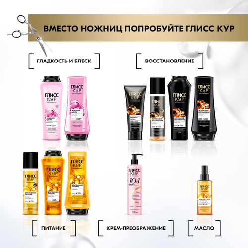 

Шампунь Глисс Кур Экстремальное восстановление 1000 мл