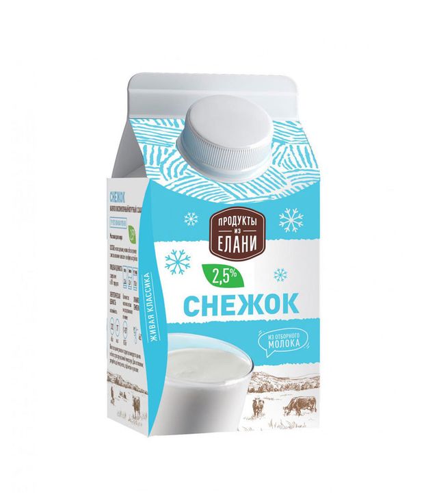 

Снежок Продукты из Елани, 2.5%, тетрапак