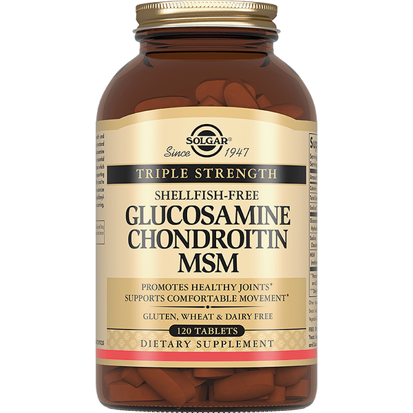 Solgar Glucosamine Chondroitin MSM таблетки 120 шт