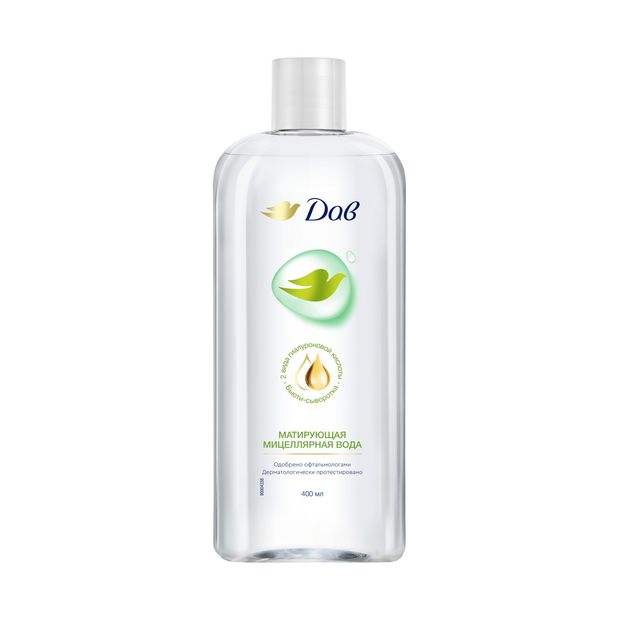 

Мицеллярная вода Dove Матирующая 400 мл